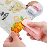 Mini Heat Bag Sealing Machine Package Sealer Bags Thermal Plastic Food Bag Closure Portable Sealer Packing Kitchen Accessories - PIPÔ STORE